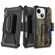 Load image into Gallery viewer, Apple iPhone 14 Plus Case Holster Belt Clip Phone Cover w/ Card Holder & Kick Stand