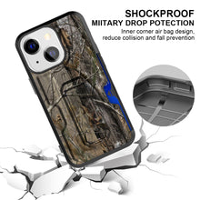 Load image into Gallery viewer, Apple iPhone 14 Plus Case Holster Belt Clip Phone Cover w/ Card Holder & Kick Stand