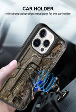 Load image into Gallery viewer, Apple iPhone 14 Pro Case Holster Belt Clip Phone Cover w/ Card Holder & Kick Stand