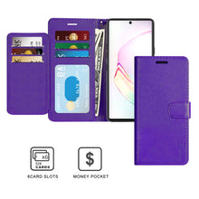 Load image into Gallery viewer, Samsung Galaxy S10 Lite / Galaxy A91 Wallet Case - RFID Blocking Leather Folio Phone Pouch - CarryALL Series