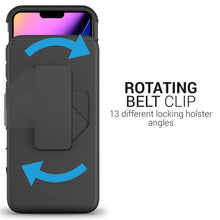 Load image into Gallery viewer, iPhone 11 Pro Holster Case - Hybrid Case with Belt Clip - Explorer Series