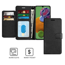 Load image into Gallery viewer, Samsung Galaxy A90 5G Wallet Case - RFID Blocking Leather Folio Phone Pouch - CarryALL Series