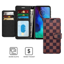 Load image into Gallery viewer, Motorola Moto G8 Power Wallet Case - RFID Blocking Leather Folio Phone Pouch - CarryALL Series