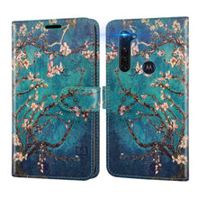 Load image into Gallery viewer, Motorola Moto G8 Power Wallet Case - RFID Blocking Leather Folio Phone Pouch - CarryALL Series