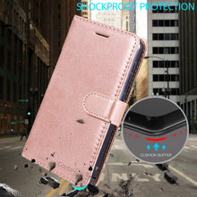 Load image into Gallery viewer, LG K51 / Reflect Wallet Case - RFID Blocking Leather Folio Phone Pouch - CarryALL Series