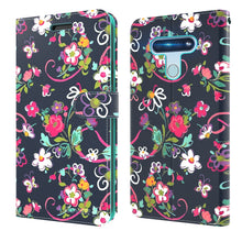 Load image into Gallery viewer, LG K51 / Reflect Wallet Case - RFID Blocking Leather Folio Phone Pouch - CarryALL Series