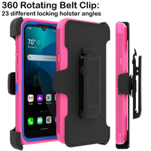 Load image into Gallery viewer, LG Harmony 4 / Premier Pro Plus / Xpression Plus 3 Holster Case - Heavy Duty Shockproof Case with Belt Clip