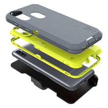 Load image into Gallery viewer, Samsung Galaxy A11 Holster Case - Heavy Duty Shockproof Case with Belt Clip