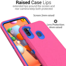 Load image into Gallery viewer, Samsung Galaxy A11 Holster Case - Heavy Duty Shockproof Case with Belt Clip