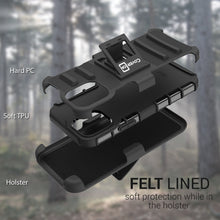 Load image into Gallery viewer, Apple iPhone 12 Mini Holster Case - Hybrid Case with Belt Clip - Explorer Series
