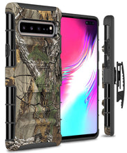 Load image into Gallery viewer, Samsung Galaxy S10 5G Holster Case - Hybrid Case with Belt Clip - Explorer Series
