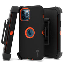 Load image into Gallery viewer, Apple iPhone 12 Pro Max Holster Case - Heavy Duty Shockproof Case with Belt Clip