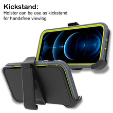 Load image into Gallery viewer, Apple iPhone 12 Pro Max Holster Case - Heavy Duty Shockproof Case with Belt Clip