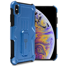 Load image into Gallery viewer, iPhone XS Max Holster Case Spectra Series Protective Kickstand Phone Cover with Rotating Belt Clip