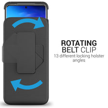 Load image into Gallery viewer, Samsung Galaxy S20 Ultra Holster Case - Hybrid Case with Belt Clip - Explorer Series