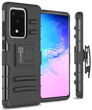 Load image into Gallery viewer, Samsung Galaxy S20 Ultra Holster Case - Hybrid Case with Belt Clip - Explorer Series