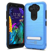 Load image into Gallery viewer, LG Tribute Monarch / Risio 4 / K8x Case - Metal Kickstand Hybrid Phone Cover - SleekStand Series