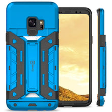 Load image into Gallery viewer, Samsung Galaxy S9 Kickstand Credit Card Holder SlideCard Case