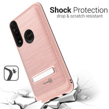 Load image into Gallery viewer, Motorola Moto G Power Case - Metal Kickstand Hybrid Phone Cover - SleekStand Series