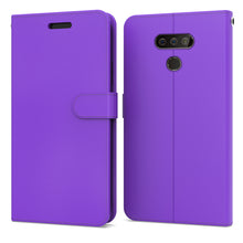 Load image into Gallery viewer, LG Harmony 4 / Premier Pro Plus / Xpression Plus 3 Wallet Case - RFID Blocking Leather Folio Phone Pouch - CarryALL Series