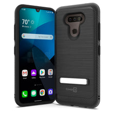 Load image into Gallery viewer, LG Harmony 4 / Premier Pro Plus / Xpression Plus 3 Case - Metal Kickstand Hybrid Phone Cover - SleekStand Series