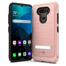 Load image into Gallery viewer, LG Harmony 4 / Premier Pro Plus / Xpression Plus 3 Case - Metal Kickstand Hybrid Phone Cover - SleekStand Series