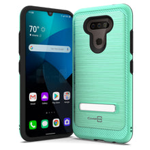 Load image into Gallery viewer, LG Harmony 4 / Premier Pro Plus / Xpression Plus 3 Case - Metal Kickstand Hybrid Phone Cover - SleekStand Series