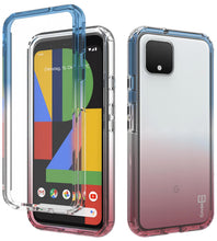 Load image into Gallery viewer, Google Pixel 4 Clear Case Full Body Colorful Phone Cover - Gradient Series