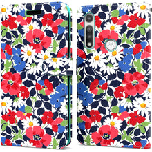 Load image into Gallery viewer, Motorola Moto G Fast Wallet Case - RFID Blocking Leather Folio Phone Pouch - CarryALL Series