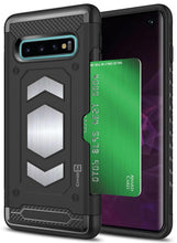 Load image into Gallery viewer, Samsung Galaxy S10 Card Case with Metal Plate - Metal Series