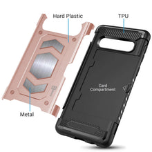 Load image into Gallery viewer, Samsung Galaxy S10 Card Case with Metal Plate - Metal Series