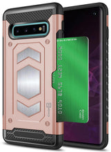 Load image into Gallery viewer, Samsung Galaxy S10 Card Case with Metal Plate - Metal Series