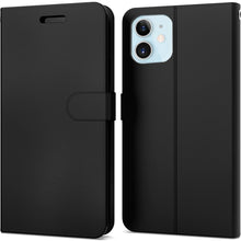 Load image into Gallery viewer, Apple iPhone 12 Mini Wallet Case - RFID Blocking Leather Folio Phone Pouch - CarryALL Series