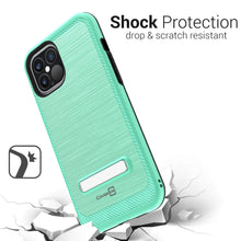 Load image into Gallery viewer, Apple iPhone 12 Pro Max Case - Metal Kickstand Hybrid Phone Cover - SleekStand Series