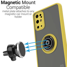 Load image into Gallery viewer, Samsung Galaxy S20 Plus Case Clear Tinted with Metal Ring Holder - Dynamic Series