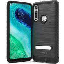 Load image into Gallery viewer, Motorola Moto G Fast Case - Metal Kickstand Hybrid Phone Cover - SleekStand Series