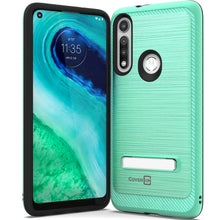 Load image into Gallery viewer, Motorola Moto G Fast Case - Metal Kickstand Hybrid Phone Cover - SleekStand Series