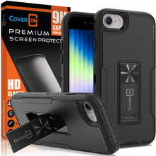 Load image into Gallery viewer, Apple iPhone SE 2022 / SE 2020 / 8 Case Heavy Duty Rugged Phone Cover w/ Kickstand