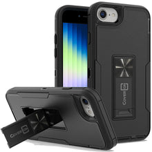 Load image into Gallery viewer, Apple iPhone SE 2022 / SE 2020 / 8 Case Heavy Duty Rugged Phone Cover w/ Kickstand