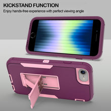 Load image into Gallery viewer, Apple iPhone SE 2022 / SE 2020 / 8 Case Heavy Duty Rugged Phone Cover w/ Kickstand