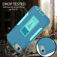 Load image into Gallery viewer, Apple iPhone SE 2022 / SE 2020 / 8 Case Heavy Duty Rugged Phone Cover w/ Kickstand