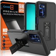 Load image into Gallery viewer, Motorola Moto G Stylus 2022 4G Case Heavy Duty Rugged Phone Cover w/ Kickstand