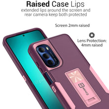 Load image into Gallery viewer, Motorola Moto G Stylus 2022 4G Case Heavy Duty Rugged Phone Cover w/ Kickstand