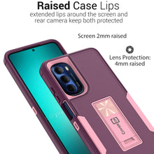 Load image into Gallery viewer, Motorola Moto G Stylus 5G 2022 Case Heavy Duty Rugged Phone Cover w/ Kickstand