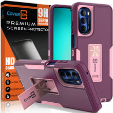 Load image into Gallery viewer, Motorola Moto G Stylus 2022 4G Case Heavy Duty Rugged Phone Cover w/ Kickstand