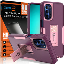 Load image into Gallery viewer, Motorola Moto G Stylus 5G 2022 Case Heavy Duty Rugged Phone Cover w/ Kickstand
