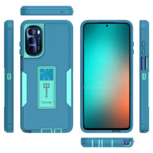 Load image into Gallery viewer, Motorola Moto G Stylus 2022 4G Case Heavy Duty Rugged Phone Cover w/ Kickstand
