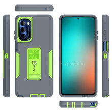 Load image into Gallery viewer, Motorola Moto G Stylus 5G 2022 Case Heavy Duty Rugged Phone Cover w/ Kickstand