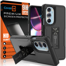Load image into Gallery viewer, Motorola Edge+ Plus / Moto Edge 30 Pro Case Heavy Duty Rugged Phone Cover w/ Kickstand