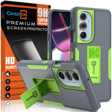 Load image into Gallery viewer, Motorola Edge+ Plus / Moto Edge 30 Pro Case Heavy Duty Rugged Phone Cover w/ Kickstand
